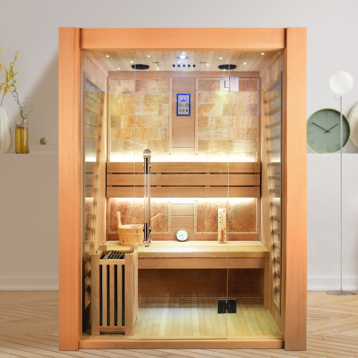 Smartmak Luxury Traditional Steam Sauna Room