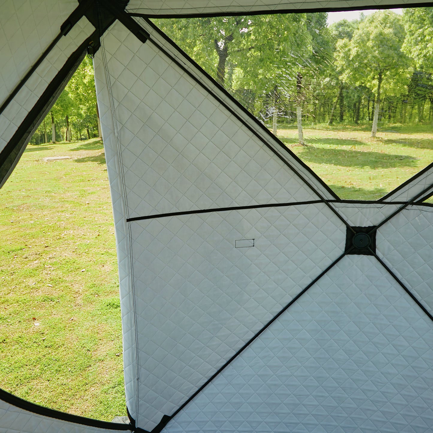 New Outdoor Portable 3-4person Sauna Tent With Wood Burning Stove