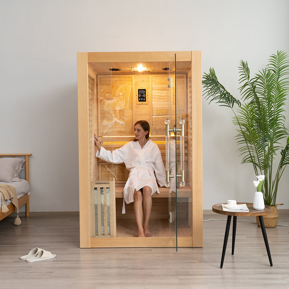 Smartmak Luxury Traditional Steam Sauna Room (15 Days arrvied)