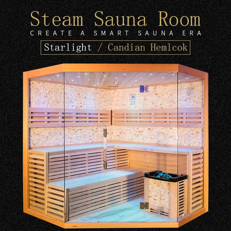 Smartmak Luxury Traditional Steam Sauna Room