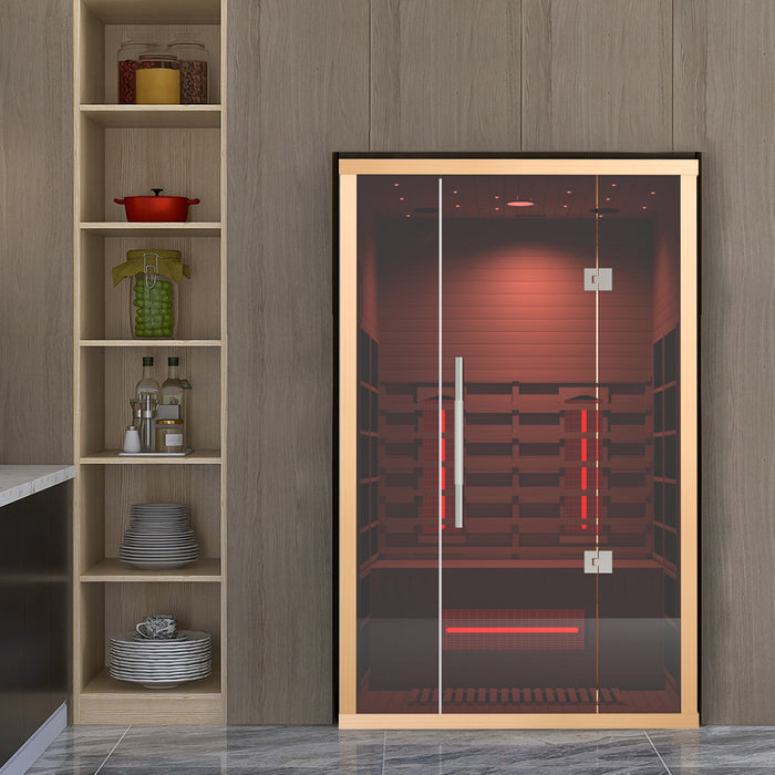 Smartmak®  120V Indoor Infrared Sauna - Refresh 2  (Delivery in 1-2 Weeks)