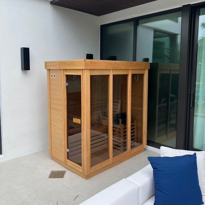 Smartmak® Modern Box Outdoor Sauna - Box 1