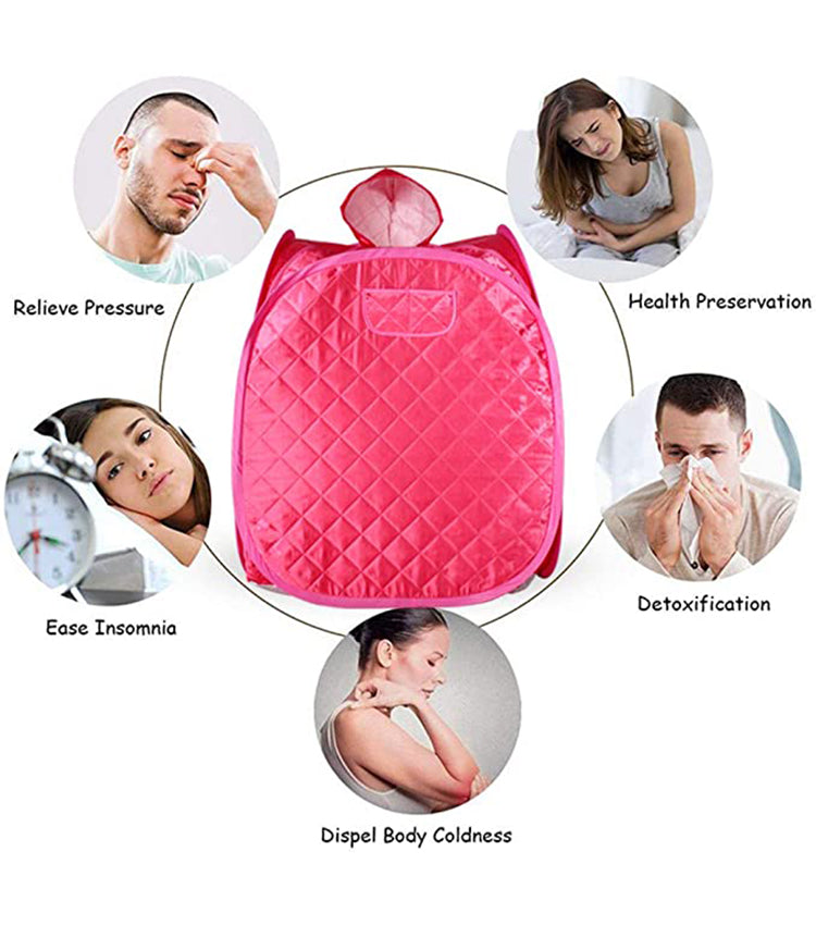 Smartmak Portable Steam Sauna Kit, One Person or Two People for Use
