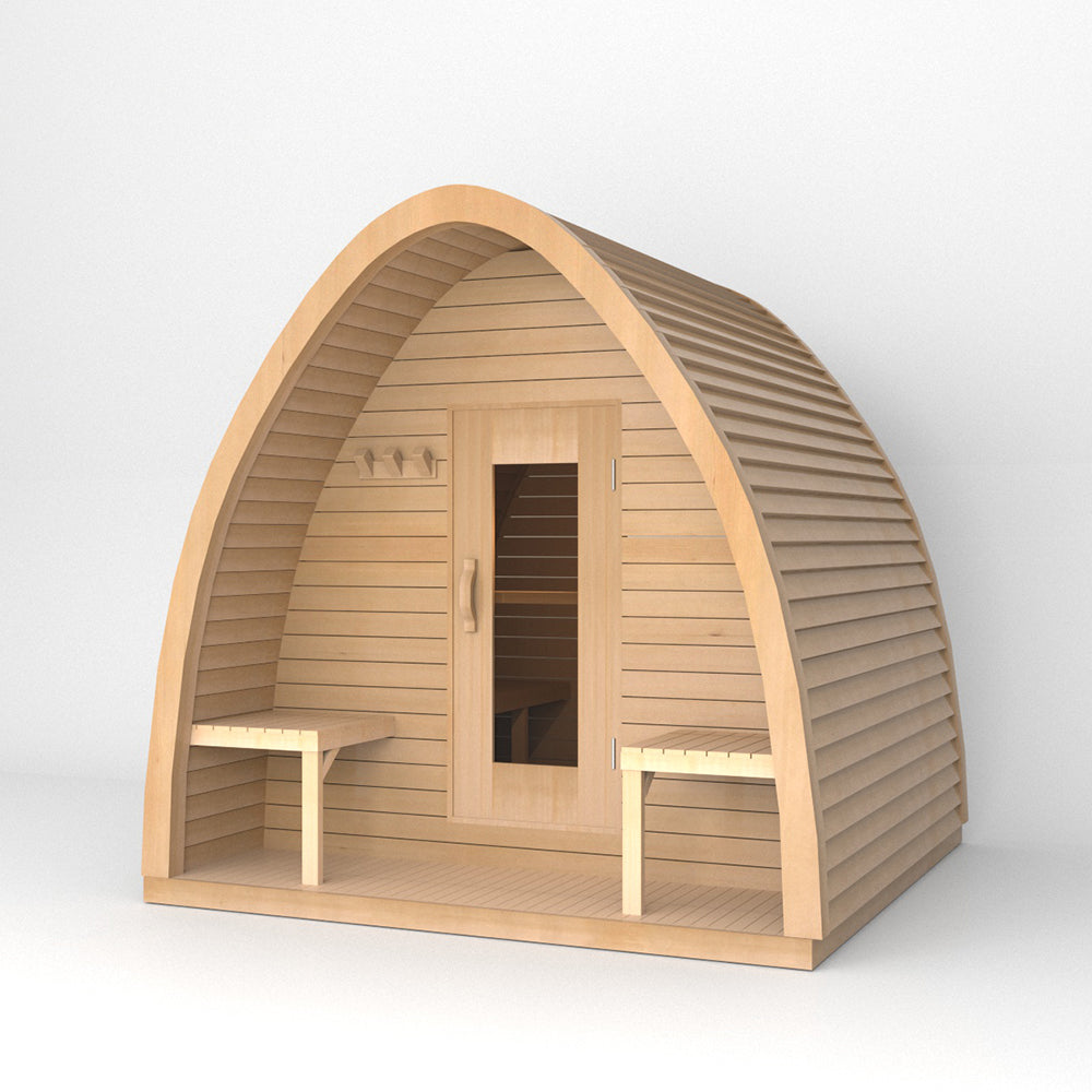 Mini POD Outdoor Red Cedar Sauna(2-4 person)
