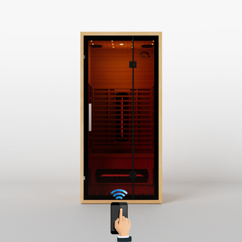 Smartmak®  120V Indoor Infrared Sauna - Refresh 1 (Delivery in 1-2 Weeks)