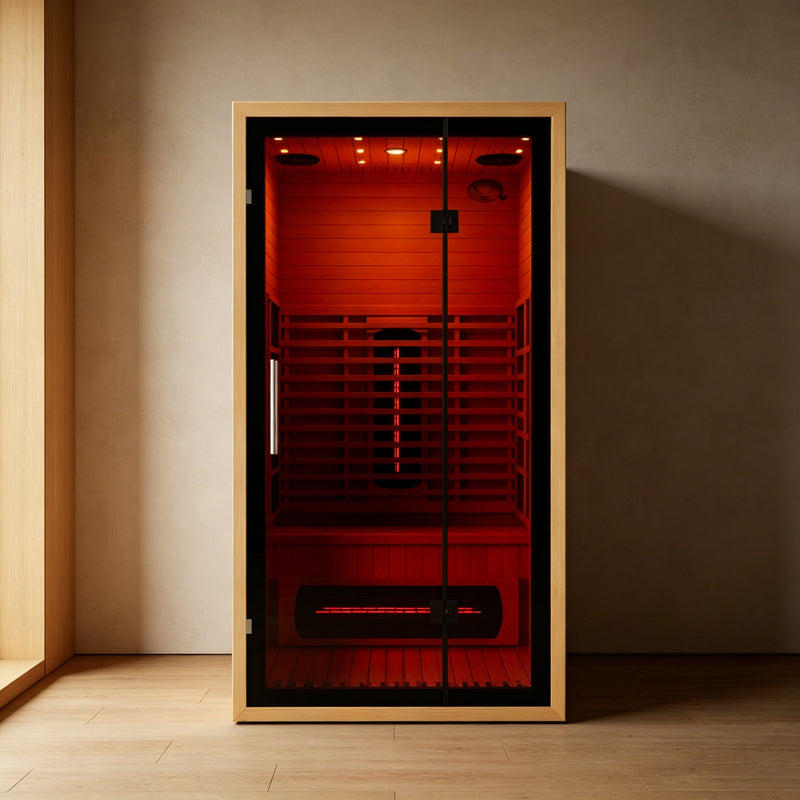 Smartmak®  120V Indoor Infrared Sauna - Refresh 1 (Delivery in 1-2 Weeks)