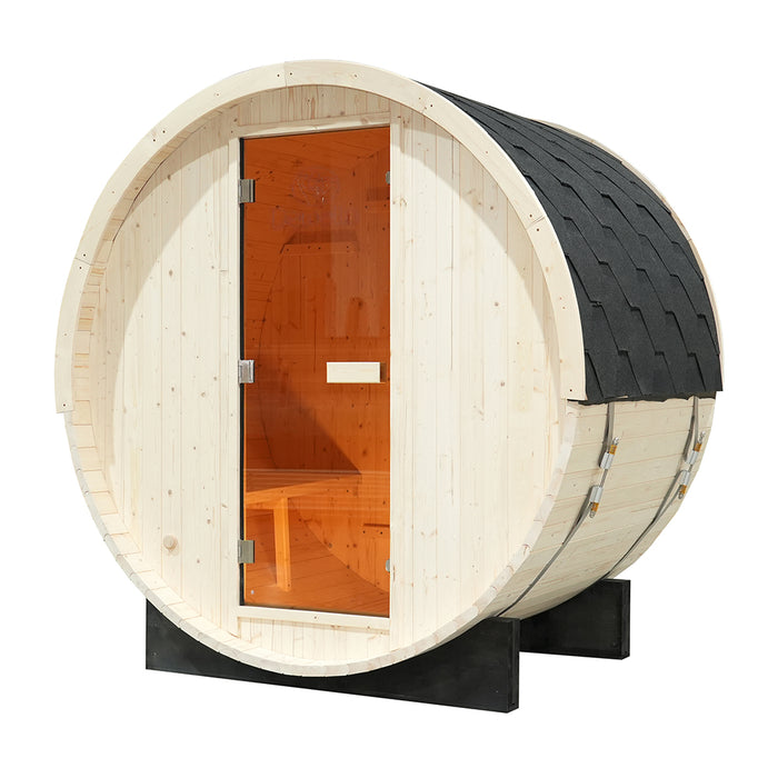 Smartmak® 2 People Barrel Sauna Kit - Barrel 1