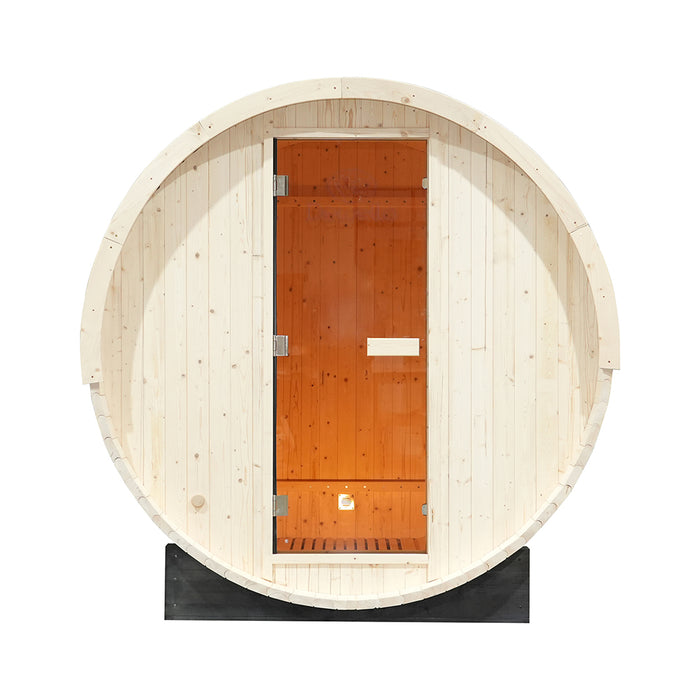 Smartmak® 2 People Barrel Sauna Kit - Barrel 1