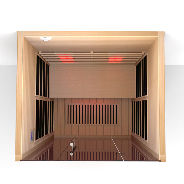 Smartmak® Luxury Ozone Dry Full Spectrum Infrared Indoor Sauna - Refresh 6
