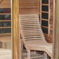 Smartmak Outdoor Far Infrared Sauna Room with Recliner