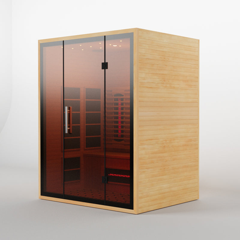 Smartmak® 3 People Indoor Infrared Sauna - Refresh 3 (Delivery in 1-2 Weeks)