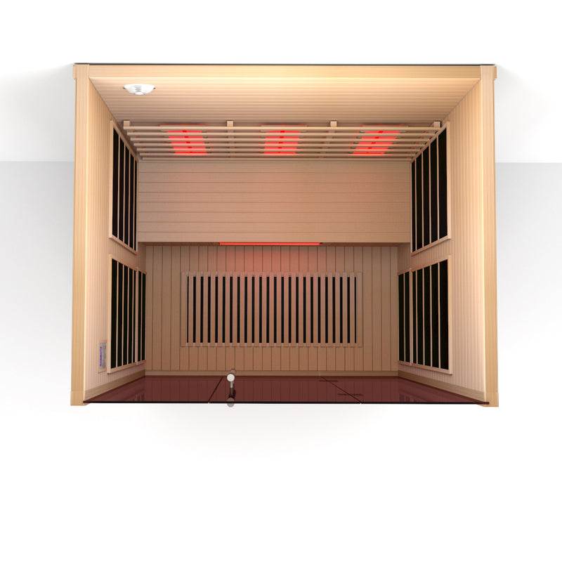 Smartmak® 3 People Indoor Infrared Sauna - Refresh 3 (Delivery in 1-2 Weeks)