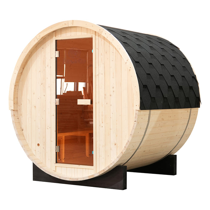 Smartmak® 4 People Barrel Sauna Kit - Barrel 2