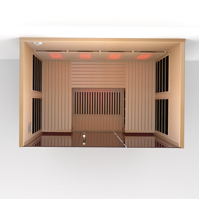 Smartmak® Luxury Ozone Dry Full Spectrum Infrared Indoor Sauna - Refresh 7