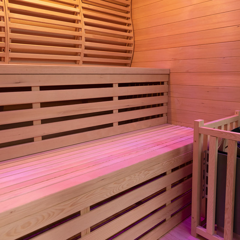 Smartmak® 4 People Indoor Traditional Steam Sauna - Steam 4 (Delivery in 1-2 Weeks)