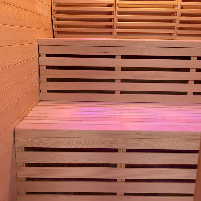 Smartmak® 4 People Indoor Traditional Steam Sauna - Steam 4