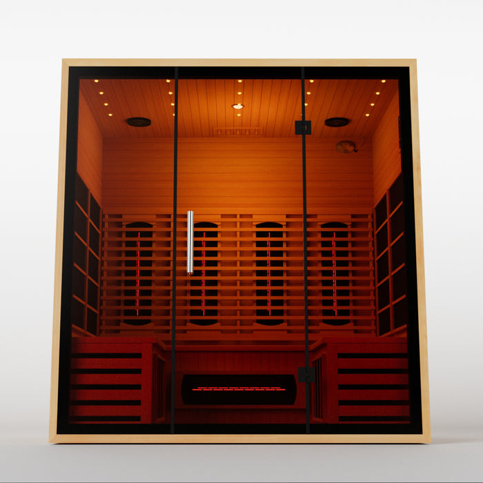 Smartmak® 4 People Indoor Infrared Sauna - Refresh 4