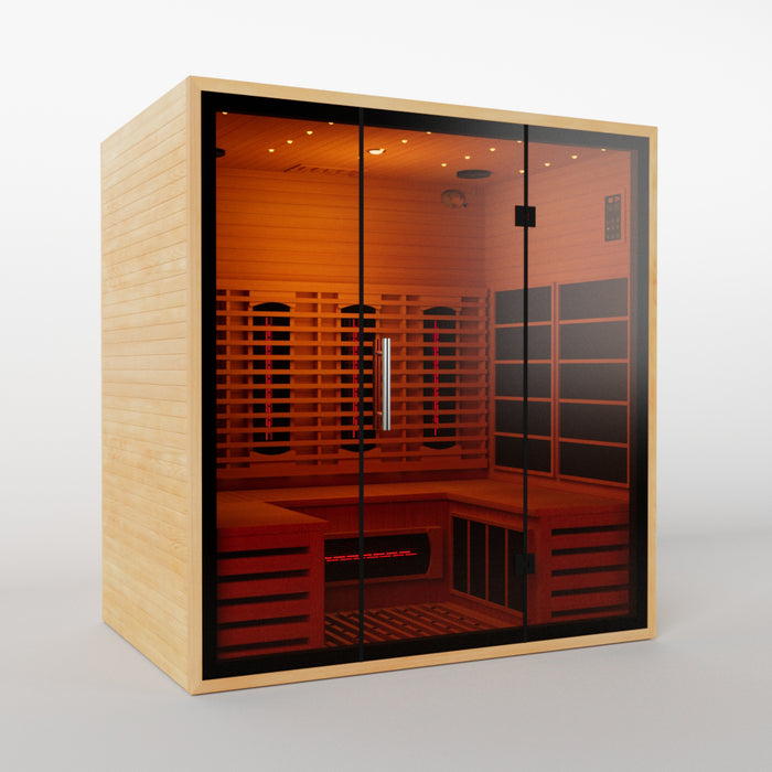 Smartmak® 4 People Indoor Infrared Sauna - Refresh 4