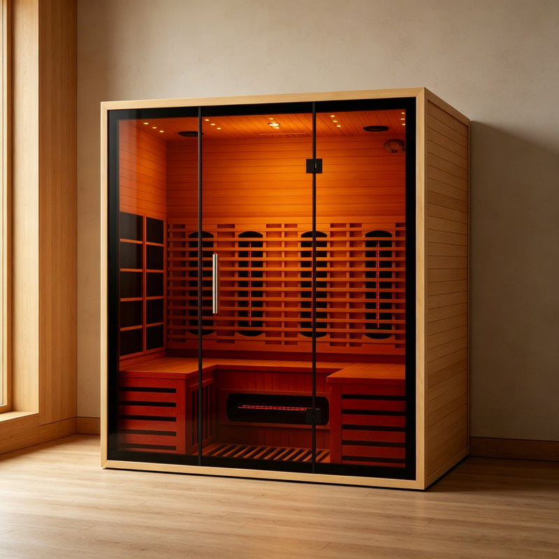 Smartmak® 4 People Indoor Infrared Sauna - Refresh 4