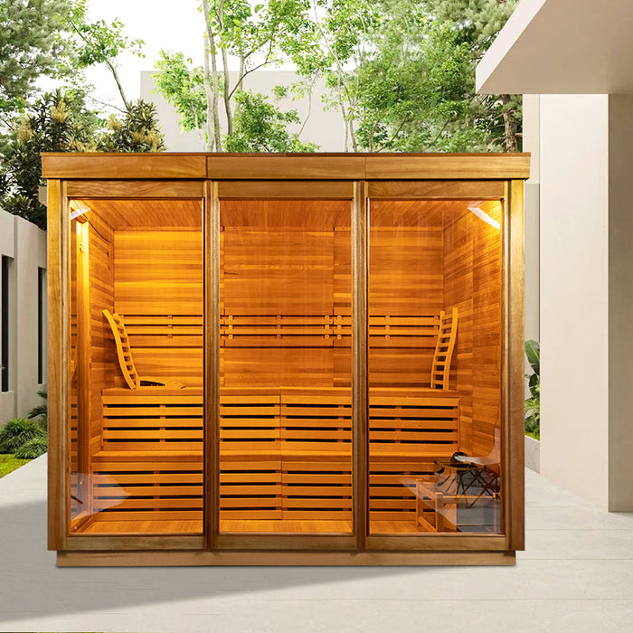 Smartmak® Modern Box Outdoor Sauna - Box 2