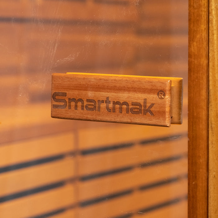 Smartmak® Modern Box Outdoor Sauna Outdoor Traditional Steam - Box 1