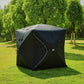 New Outdoor Portable 3-4person Sauna Tent With Wood Burning Stove