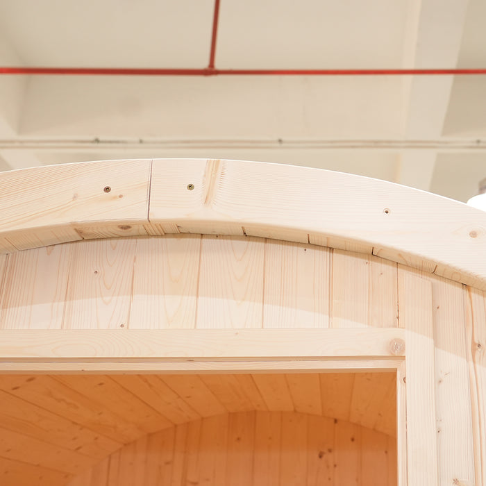 Smartmak® 4 People Barrel Sauna Kit - Barrel 2