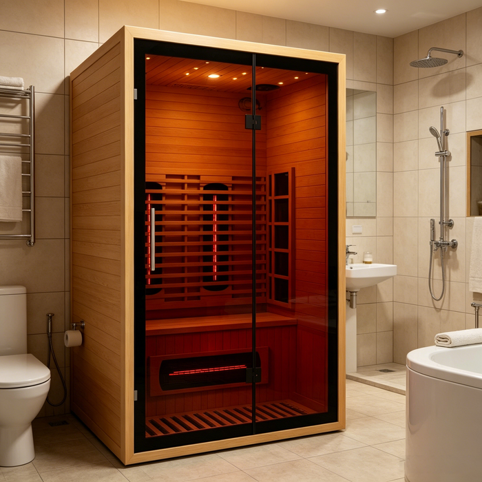 Smartmak®  120V Indoor Infrared Sauna - Refresh 2 (Delivery in 1-2 Weeks)