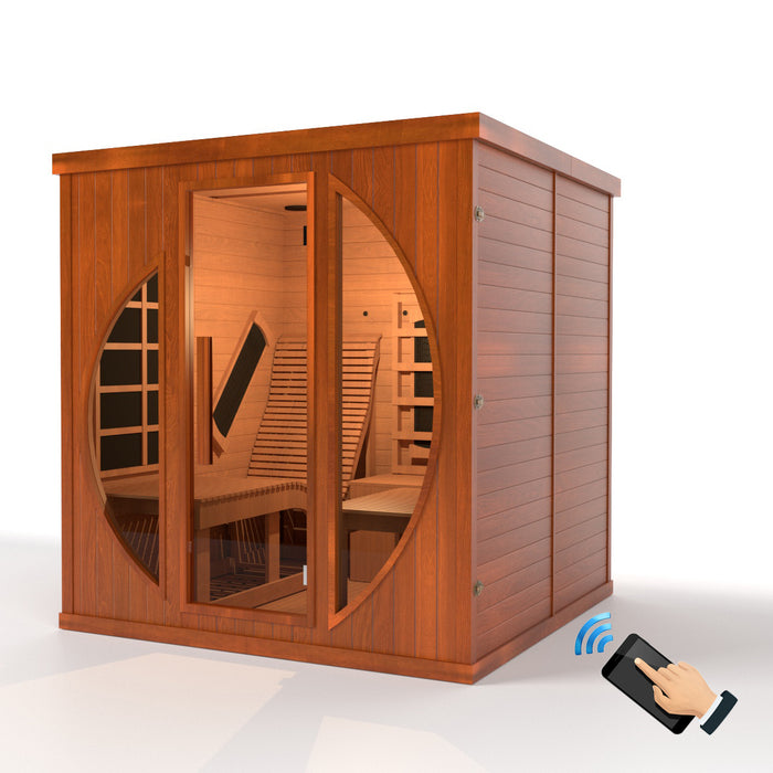 Smartmak® 2 People Indoor Infrared Sauna Room - Relax 1