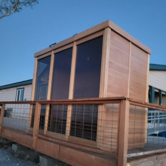 Smartmak® Modern Box Outdoor Sauna - Box 2