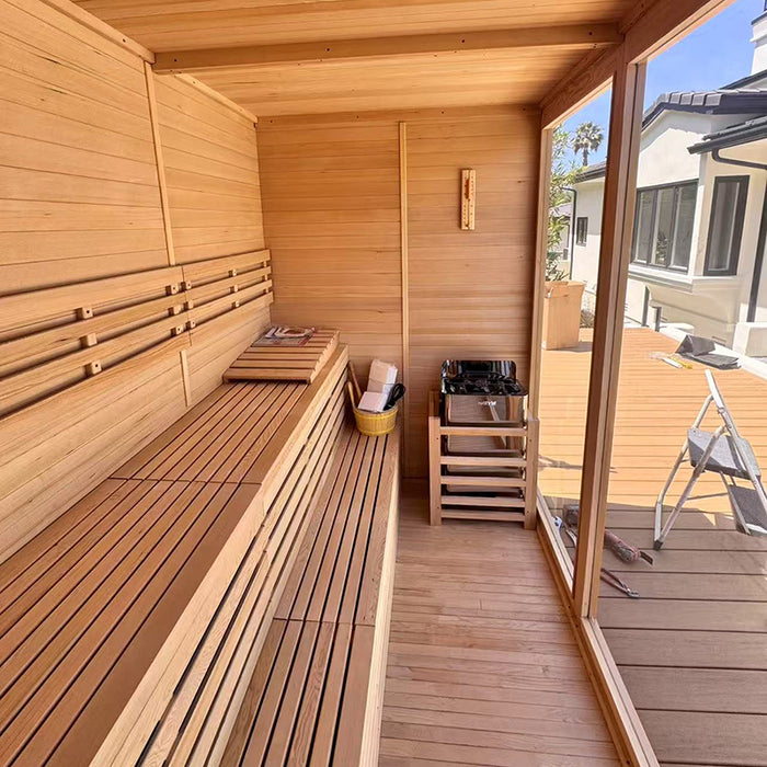 Smartmak® Modern Box Outdoor Sauna - Box 2
