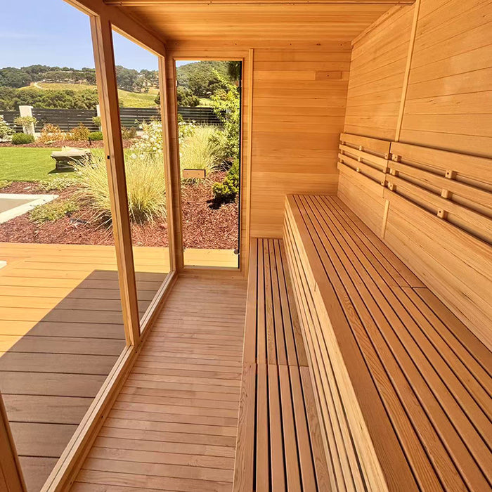 Smartmak® Modern Box Outdoor Sauna - Box 2