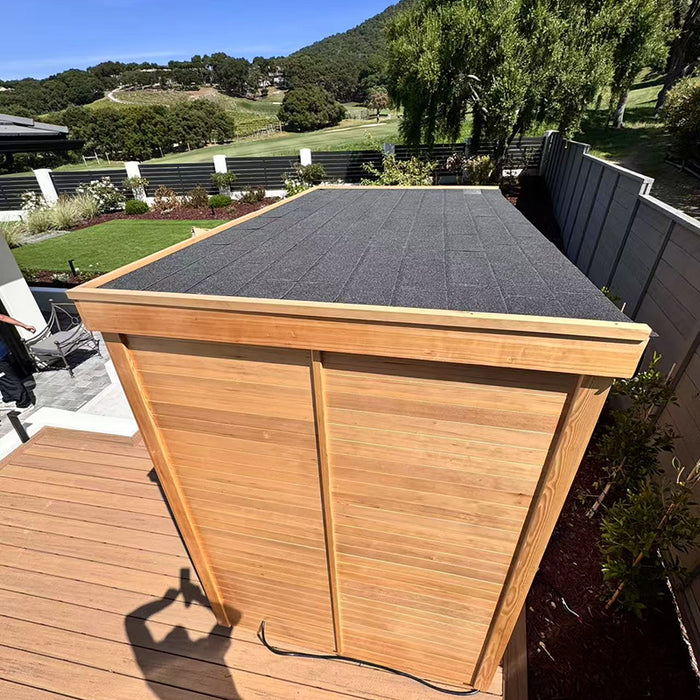 Smartmak® Modern Box Outdoor Sauna - Box 2