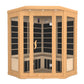 2023 Far Infrared Sauna Room Wood Sauna Low EMF Carbon Panel