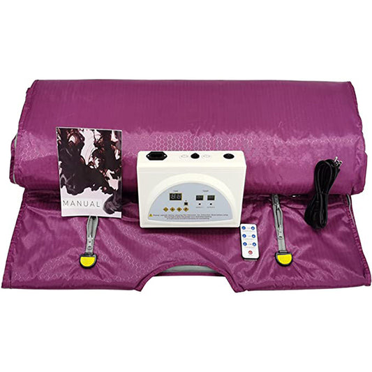 Smartmak Infrared Heat Sauna Blanket Recumbent Home SPA - Hands Outstretched