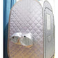 Large Portable Sauna Tent, Full Body Sauna, Leg Sauna, with Transparent Windows and Pockets