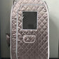 Large Portable Sauna Tent, Full Body Sauna, Leg Sauna, with Transparent Windows and Pockets