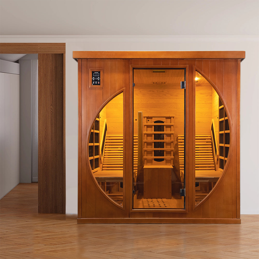 Far Infrared Sauna and Carbon heaters Infrared Sauna Room discounts-Smartmak
