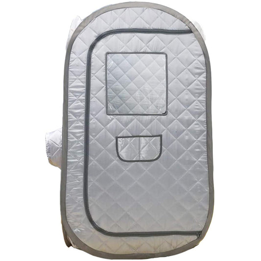 Large Portable Sauna Tent, Full Body Sauna, Leg Sauna, with Transparent Windows and Pockets