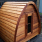 Mini POD Outdoor Red Cedar Sauna(2-4 person)
