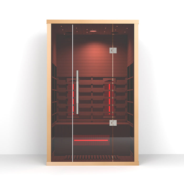 Smartmak® 110V/120V Luxury Ozone Dry Full Spectrum Infrared Indoor Sauna - Refresh 4