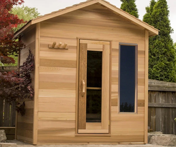 Smartmak® Outdoor Cabin Sauna Square 3  (Including Shipping and Installation)