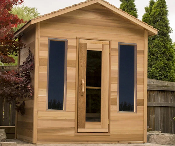 Smartmak® Outdoor Cabin Sauna Square 3  (Including Shipping and Installation)