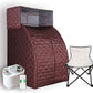 Smartmak Steam Sauna Set, with Head Cover, Chair and 2L Steamer