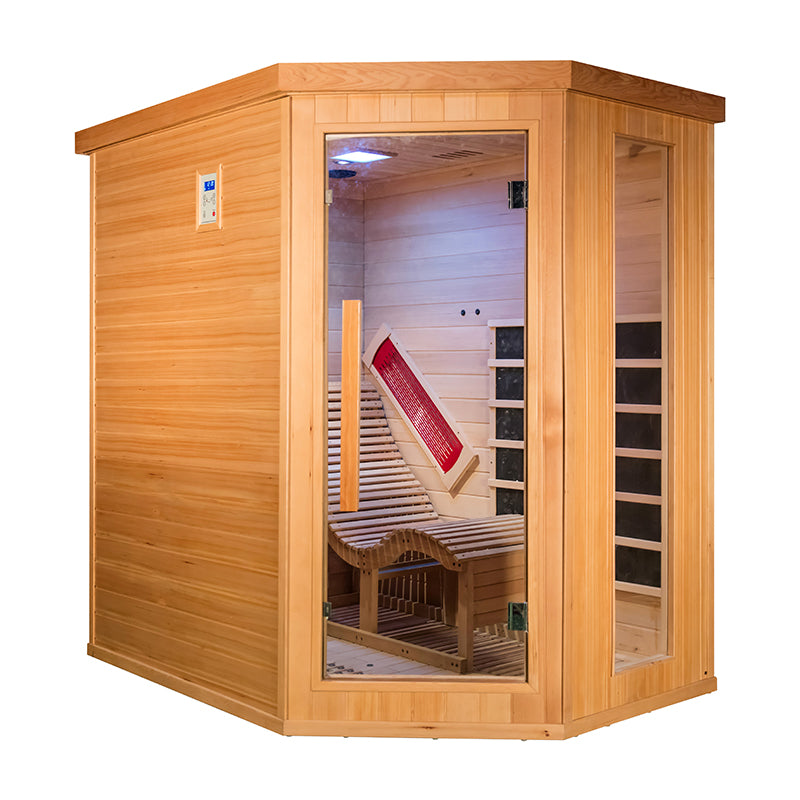 Smartmak Indoor Far Infrared Sauna Room with Recliner (30 Days Arrived)