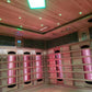 6 Person Stand Up Infrared Steam Sauna 110V-240V for Apartment