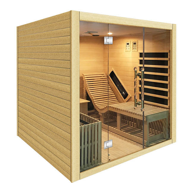 Smartmak® Steam and Far-infrared Dual-purpose Sauna Luxury 2