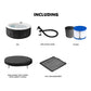 Smartmak Inflatable Hot Tubs Outdoor and Indoor Whirlpool Spa For 2-4 Person