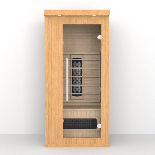 Smartmak Near Carbon Infrared Sauna With Stainless Steel Handle