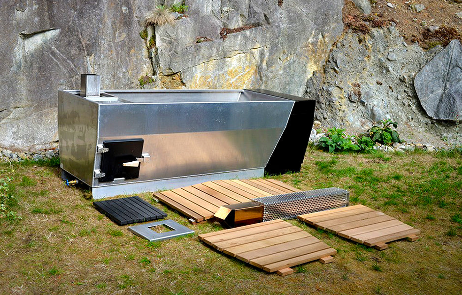 Smartmak® Wood-Fired Hot Tub